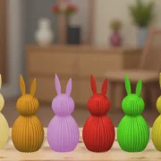 Ostern Vase - STL Datei